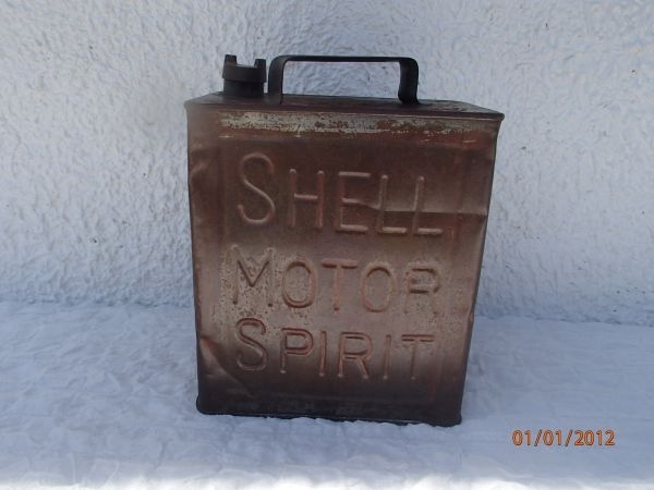 Bidon d'essence SHELL