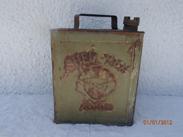Bidon d'essence SHELL