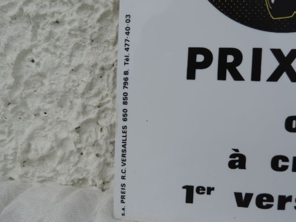 Plaque VEEDOL