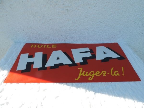 Panneau HUILE HAFA