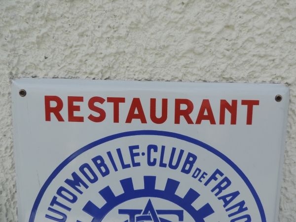 Plaque émailléé A C de France