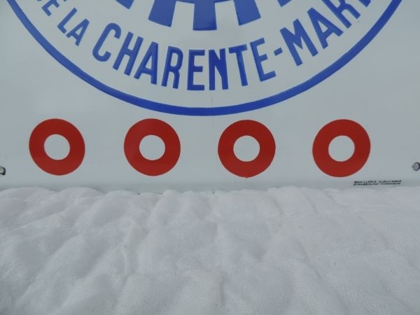 Plaque émaillée A C de FRANCE