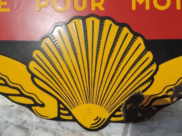 Plaque émaillée AEROSHELL