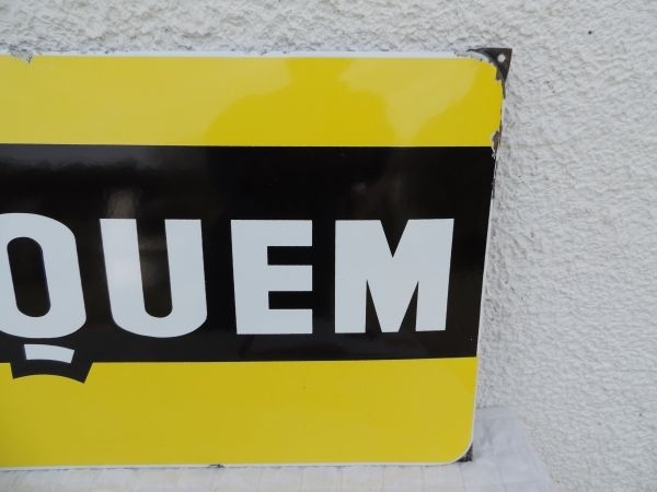 Plaque émaillée EYQUEM