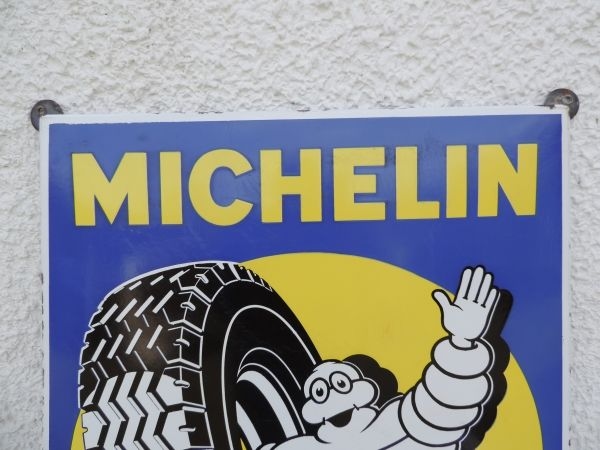 Plaque émaillée MICHELIN