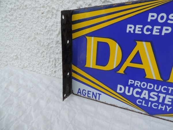 Plaque émaillée DAHG