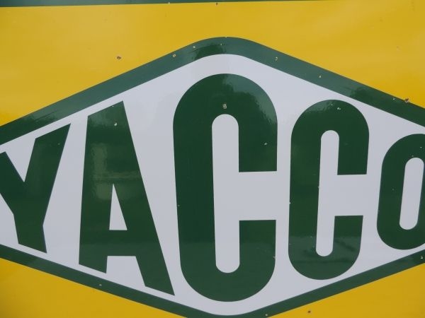 Plaque émaillée YACCO
