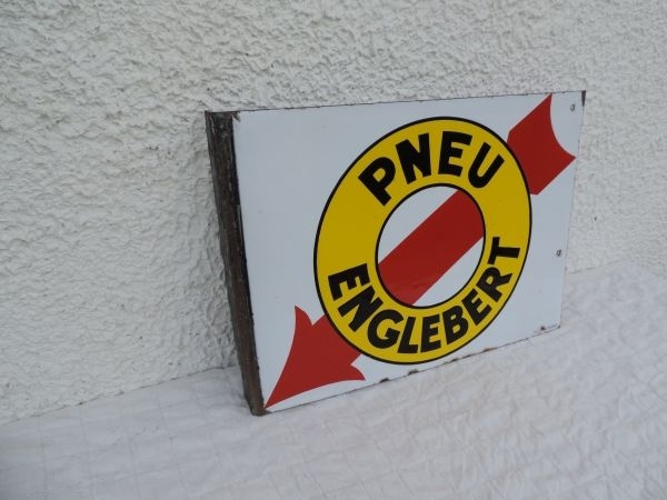 Plaque émaillée ENGLEBERT
