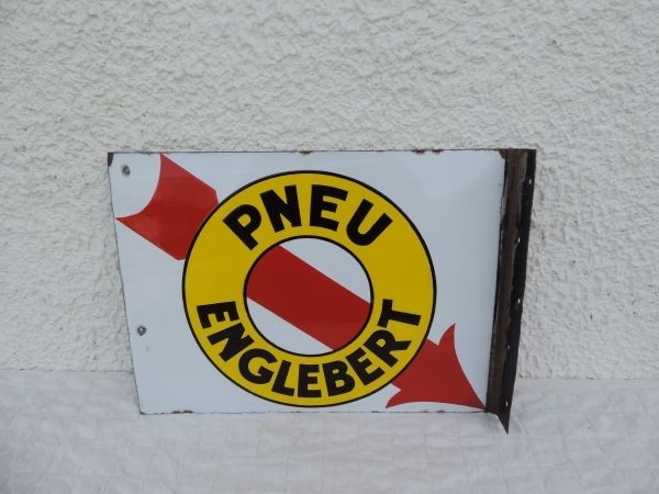 Plaque émaillée ENGLEBERT