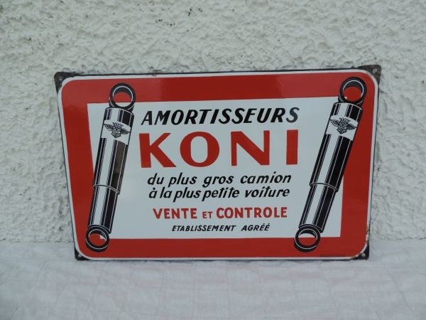 Plaue émaillée KONI