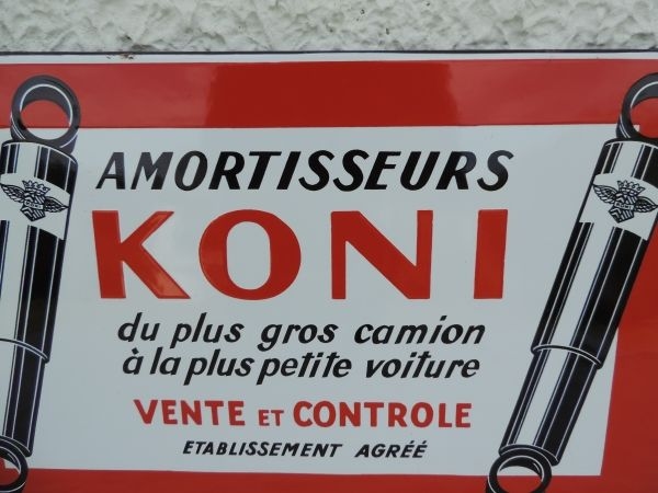 Plaue émaillée KONI