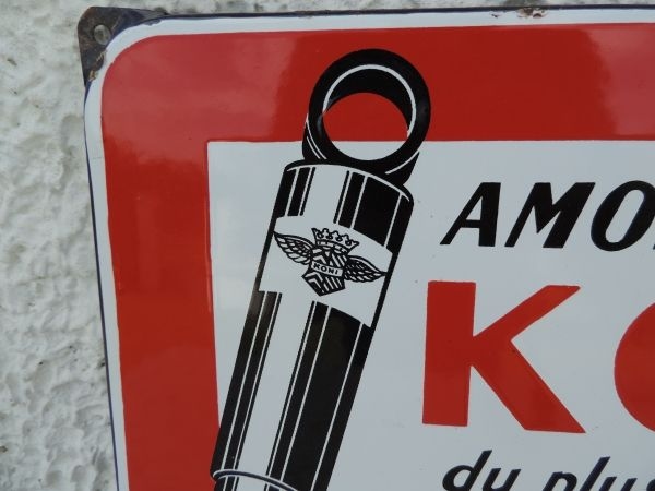 Plaue émaillée KONI
