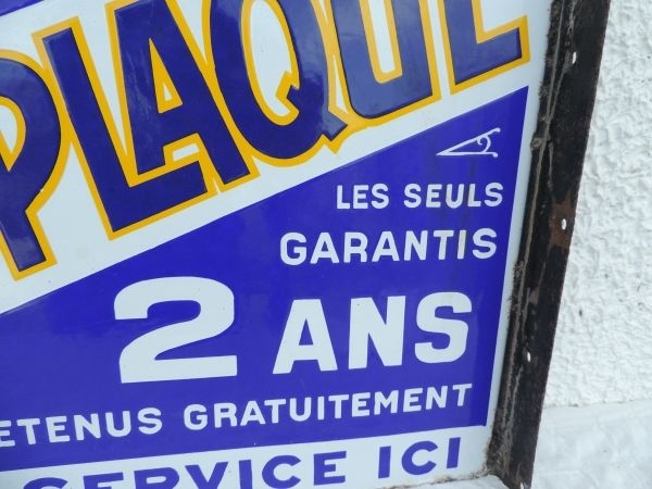 Plaque émaillée MONOPLAQUE
