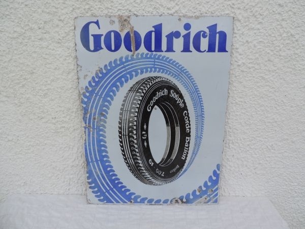 Plaque émaillée GOODRICH