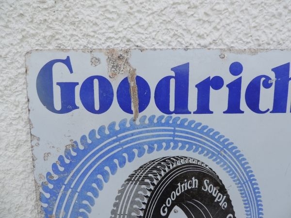 Plaque émaillée GOODRICH