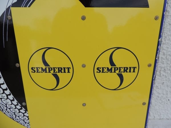 Plaque émaillée SEMPERIT