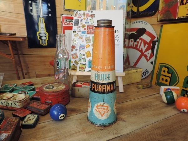 Bidon d'huile Purfina
