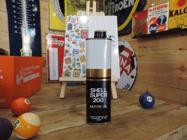 Bidon d'huile Shell