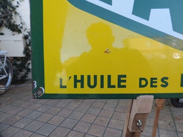 Plaque émaillée Yacco