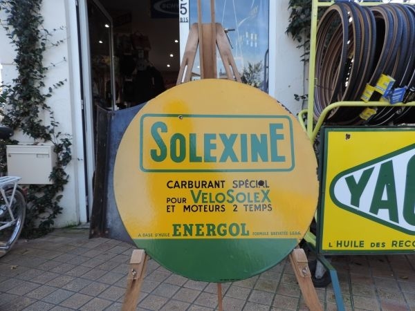 Plaque émaillée Solexine