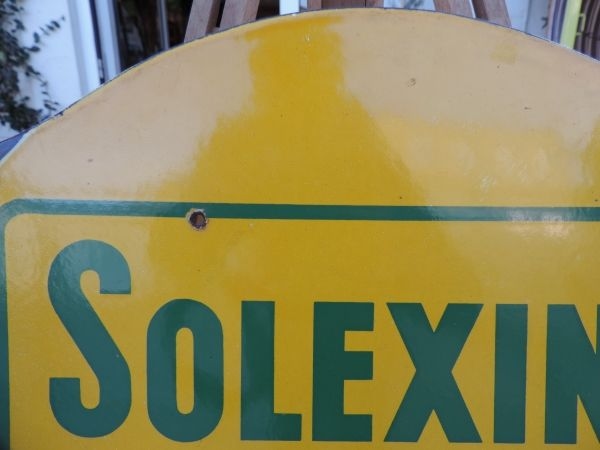 Plaque émaillée Solexine