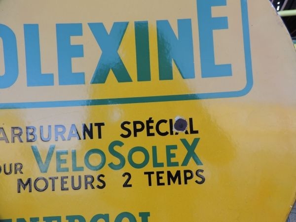 Plaque émaillée Solexine