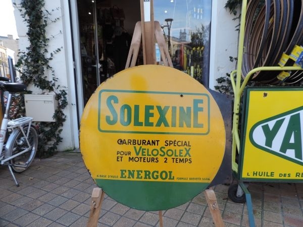 Plaque émaillée Solexine