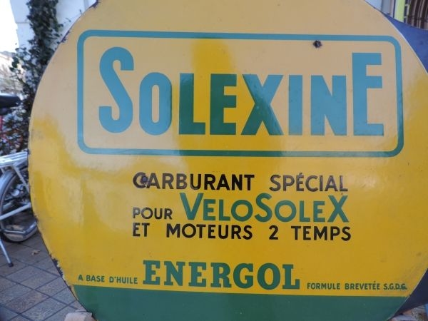 Plaque émaillée Solexine