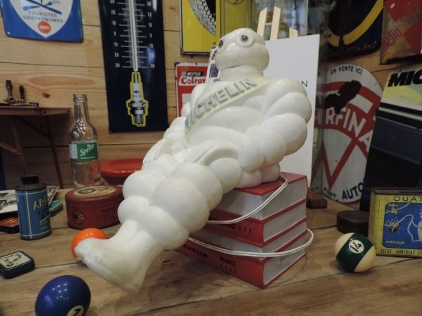 Lampe Michelin sur Guides rouges