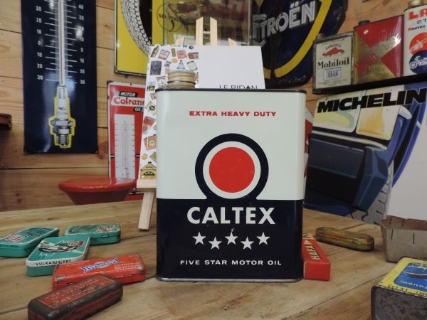 Bidon d'huile Caltex