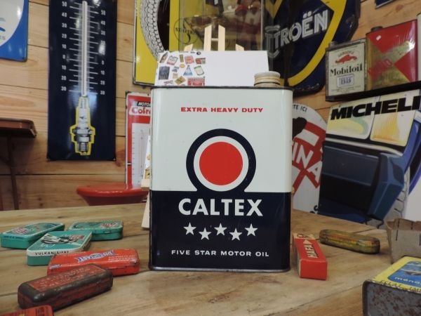 Bidon d'huile Caltex