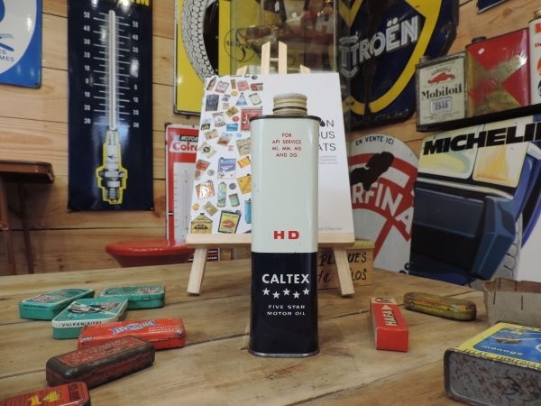 Bidon d'huile Caltex
