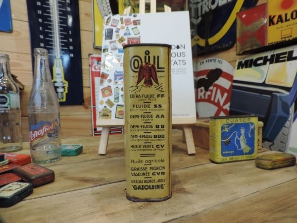Bidon d'huile Gazoleine