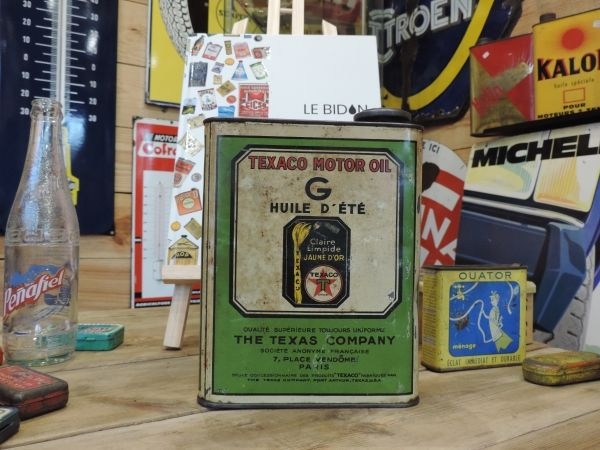 Bidon d'huile Texaco