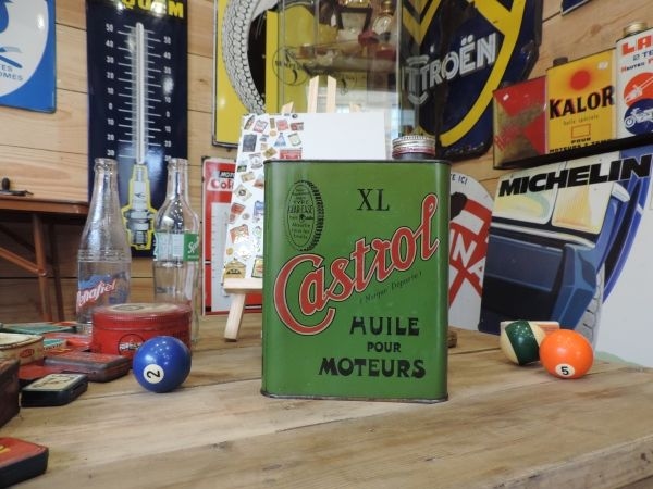 Bidon d'huile Castrol