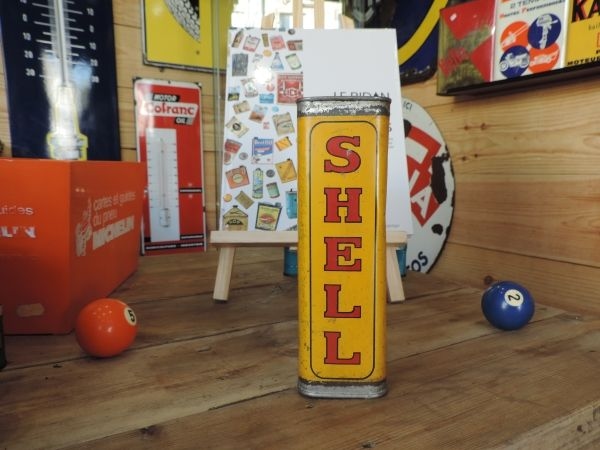 Bidon d'huile Shell