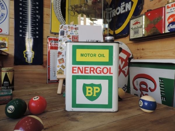 Bidon d'huile ENERGOL