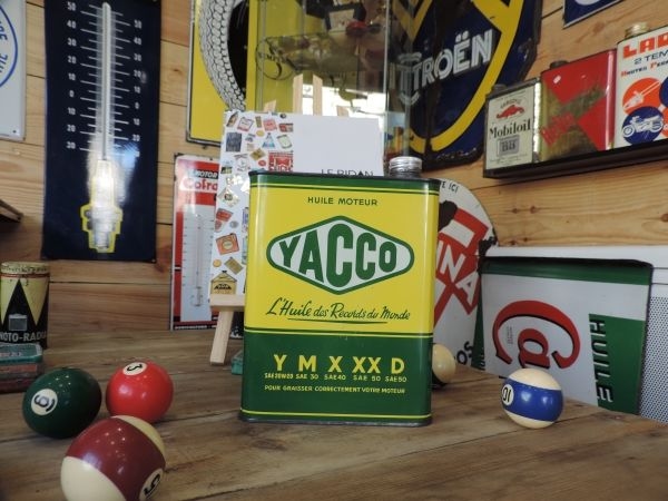 Bidon d'huile Yacco