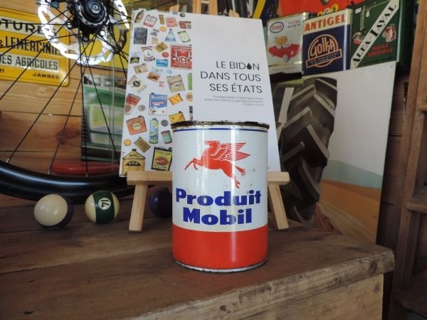 Pot de graisse Mobil