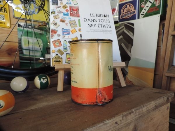 Pot de graisse Mobiloil