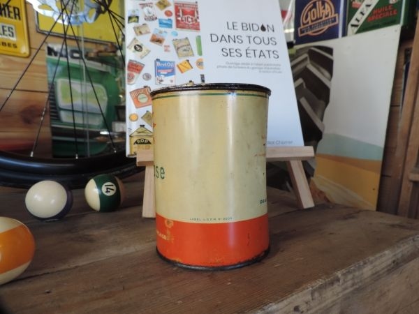Pot de graisse Mobiloil