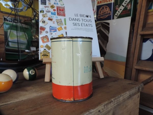 Pot de graisse Mobiloil