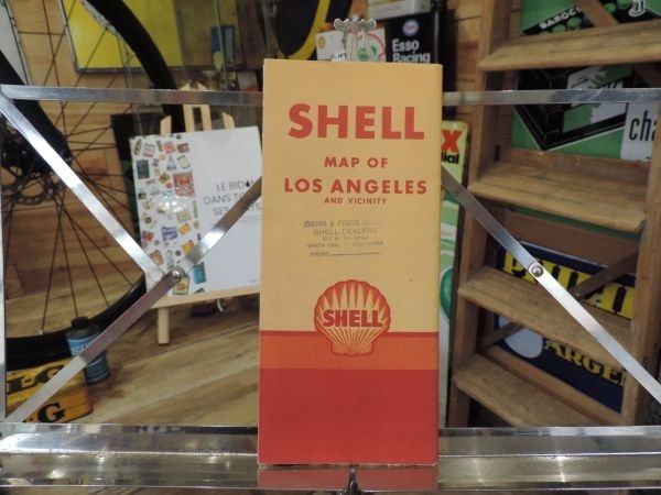 Carte routière Shell