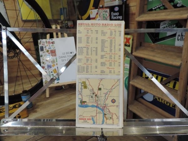Carte routière Shell