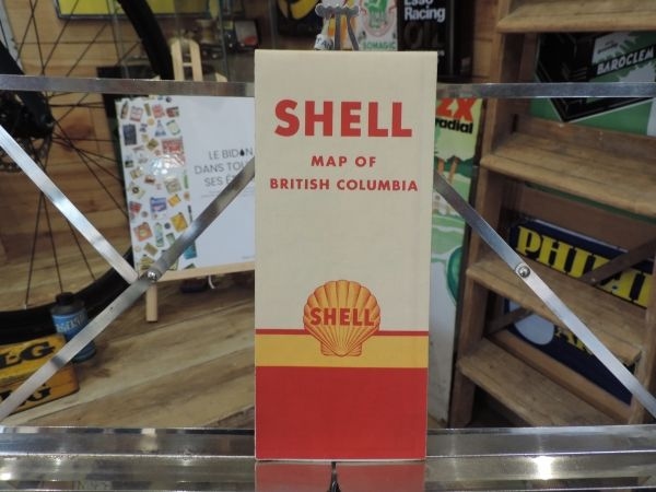 Carte routière Shell
