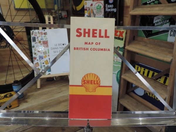 Carte routière Shell