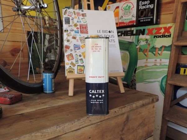 Bidon d'huile Caltex