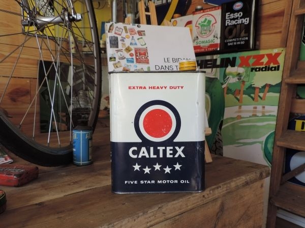 Bidon d'huile Caltex