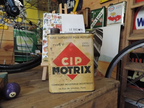 Bidon d'huile CIP MOTRIX