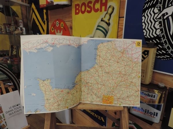 Carte routière BP